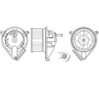 MAHLE AB 271 000S Blower motor