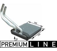 MAHLE ORIGINAL AH 177 000P Heater matrix