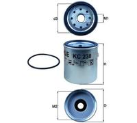 MAHLE KC 238D Fuel filter