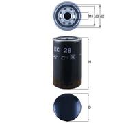 MAHLE KC 28 Fuel Filter Fits Fiat Ford Gmc Isuzu Krupp Man Mercedes Renault