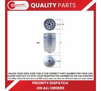 Fuel Filter KC605D Genuine Mahle 319221K800 319701K800 31970D7900 319221K800