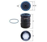 MAHLE KC 645D Fuel Filter Fits Iveco Mack Mercedes Renault Volvo Hyundai Kia