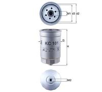 MAHLE Fuel Filter - KC101