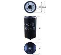 MAHLE KC102 FUEL FILTER