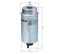 GENUINE MAHLE FUEL FILTER ELEMENT - KC116