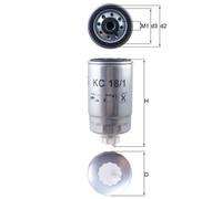 MAHLE KC18/1 Fuel Filter 78mm Diameter Fits Alfa Romeo 156 166 Fiat Marea