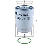 MAHLE Fuel Filter Spin On - KC522D