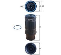 MAHLE KC629D FUEL FILTER