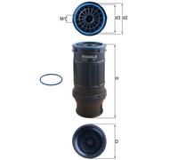 MAHLE KC629D Fuel Filter Fits LIEBHERR CLAAS KAMAZ NEW HOLLAND SOLARIS DOOSAN