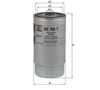 MAHLE KC98/1 FUEL FILTER
