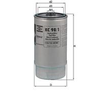 MAHLE KC98/1 Fuel Filter 81mm Diameter 163mm Height Service Fits BMW 7 Series
