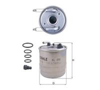 Knecht Filter Fuel Filter KL 490D for MERCEDES S350 W221 3.0D 2009-2013 6420901752/6420901852