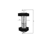 MAHLE KL 660 Fuel filter
