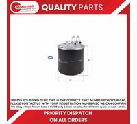 Mahle KL 723D Fuel filter