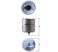 Mahle KL 788 Fuel Filter Fits Citroen DS3 Convertible C-Elysee DS4 DS5 Ds DS 3 5
