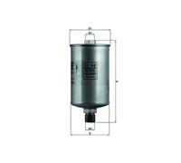 MAHLE KL 88 Fuel Filter Fits Audi 90 B3 Quattro A6 C4 Avant Cabriolet B3