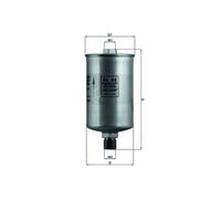 MAHLE KL 88 Fuel Filter Fits Audi 90 B3 Quattro A6 C4 Avant Cabriolet B3 B2 B3