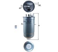 Fuel filter In-Line Filter KL 147D MAHLE for FIAT AUDI VW SKODA SEAT MULTICAR
