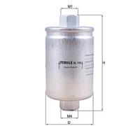 MAHLE Fuel Filter In-Line - KL158