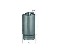 Mahle Fuel Filter KL160/1 13327785350 13327787825 13327787826 7787825 7785350
