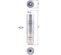 MAHLE KL 169/4D Fuel filter
