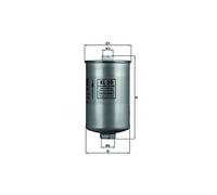 MAHLE Fuel Filter In-Line - KL30