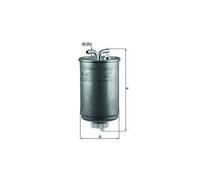 Mahle Fuel Filter KL41 fits VW - Genuine Part - OE Matching Fit & Quality