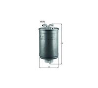 Mahle Fuel Filter KL41 fits VW - Genuine Part - OE Matching Fit & Quality