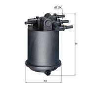 MAHLE KL414 Fuel Filter Fits Renault Espace Kangoo Laguna Megane Scenic Master