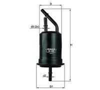 MAHLE KL488 Fuel Filter 55.5mm Diameter 185mm Height Service Fits Kia Rio
