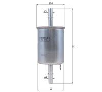 MAHLE Fuel Filter - KL573