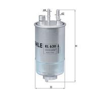 MAHLE Fuel Filter - In-line - KL630