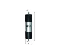 Mahle Original Fuel Filter KL 658 - OE 4F0127401F - fits Audi A6 C6 2.0D (08-11), SEAT Exeo (08-13)