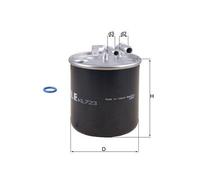 Fuel filter In-Line Filter KL 723D KNECHT for MERCEDES-BENZ SPRINTER 3,5-t Bus