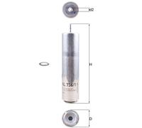 MAHLE KL 736/1D Fuel filter