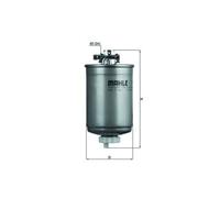Fuel Filter fits VW LUPO Mk1 1.4D 99 to 05 AMF Mahle 6N0127401 6N0127401A New