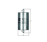 Fuel Filter KL9 Genuine Mahle 60577440 1268231 1270038 13321268231 13321270038