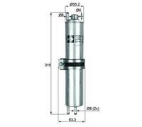 MAHLE KLH 12 Fuel filter