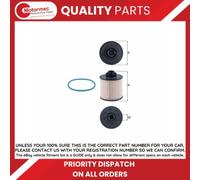 MAHLE/KNECHT Fuel Filter fits FORD Mondeo Mk5 1.5, 2.0 TDCi 2.0 TDCi Bi-Turbo