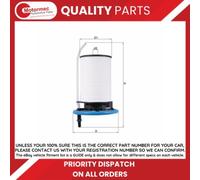 Mahle Original Fuel Filter KX398 - Filter Insert for Fiat, Alfa Romeo, Opel, Maserati, Jeep
