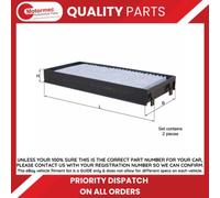 MAHLE LAK 221/S Pollen filter