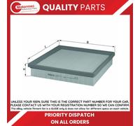 MAHLE/KNECHT LX2077/3 Air Filter for BMW F32 F33 F36 418i,420i N20,428i N26