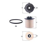 Fuel Filter KX265D Mahle 13244294 05818085 13263262 0813067 5818085