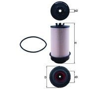 Mahle Fuel Filter KX181D fits Leyland-DAF CF75 CF85 - Genuine Part
