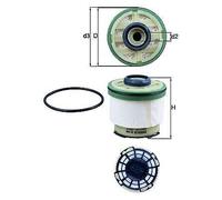 MAHLE KX385D Fuel Filter Insert 82mm Diameter 84.5mm Height Fits Ford Ranger