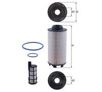 MAHLE ORIGINAL KX 403/1KIT Fuel filter
