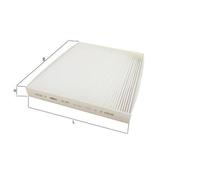 Cabin Filter Mahle LA1677 for Volvo XC40 B3 Mild-Hybrid 2.0 22-