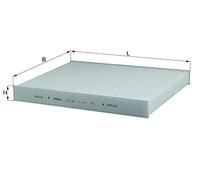 MAHLE LA 182 Pollen filter