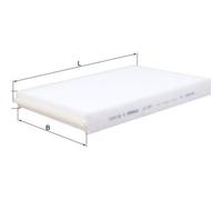 Cabin filter Particulate Filter LA 387 KNECHT for LAND ROVER VOLVO JAGUAR