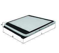 MAHLE LA 41 Interior Cabin Air Filter - Pollen Filter - Car